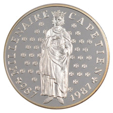 FRANCE, 10 Francs, 1987, MS(63), Silver, Gadoury #820, 12.00