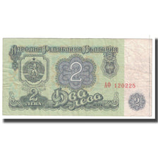 Biljet, Bulgarije, 2 Leva, 1974, KM:94a, TB