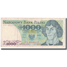 Banconote, Polonia, 1000 Zlotych, 1952, 1952-06-01, KM:146c, MB