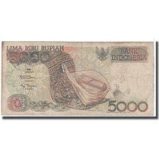 Billete, 5000 Rupiah, 1992, Indonesia, KM:130a, RC