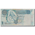 Biljet, Libië, 1 Dinar, 2004, KM:68a, TB