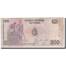 Banknote, Congo Democratic Republic, 200 Francs, 2006, 2007-07-31, KM:95a