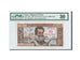 Banknote, France, 50 Nouveaux Francs on 5000 Francs, 1955-1959 Overprinted with