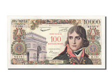 Banknote, France, 100 Nouveaux Francs on 10,000 Francs, 1955-1959 Overprinted