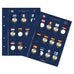 Pages, Vista, 23 x 2 Euro "Drapeau de l'UE", Leuchtturm:347758