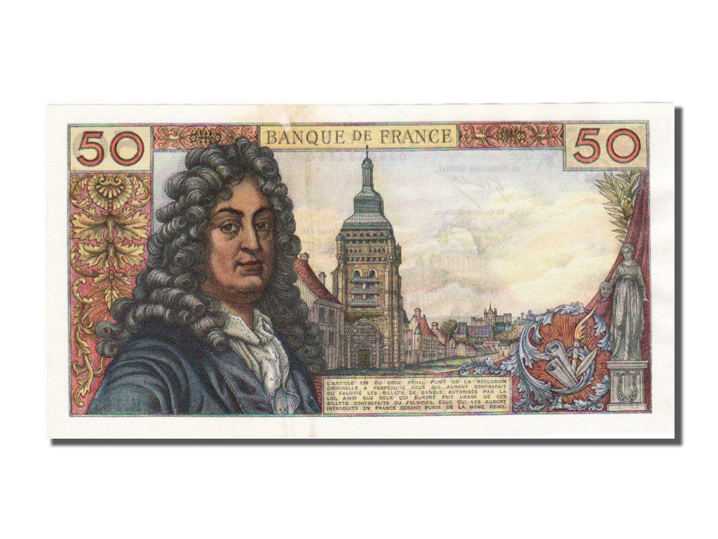 FRANCE, 50 Francs, 1970, KM #148c, 1970-04-02, EF(40-45), Fayette #64.16