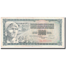 Banknote, Yugoslavia, 1000 Dinara, 1988, 1981-11-04, KM:92d, VF(20-25)