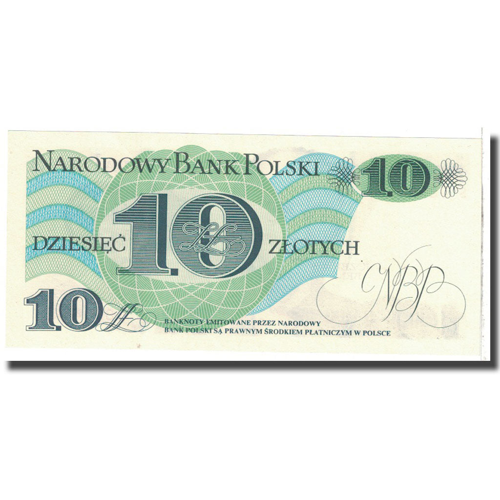 Banknote, Poland, 10 Zlotych, 1982, 1982-06-01, KM:148a, UNC(65-70)