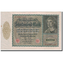 Banknote, Germany, 10,000 Mark, 1922, 1922-01-19, KM:71, EF(40-45)