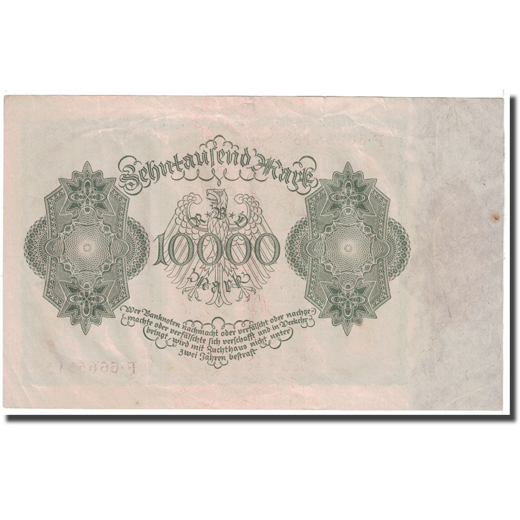 Banknote, Germany, 10,000 Mark, 1922, 1922-01-19, KM:71, EF(40-45)