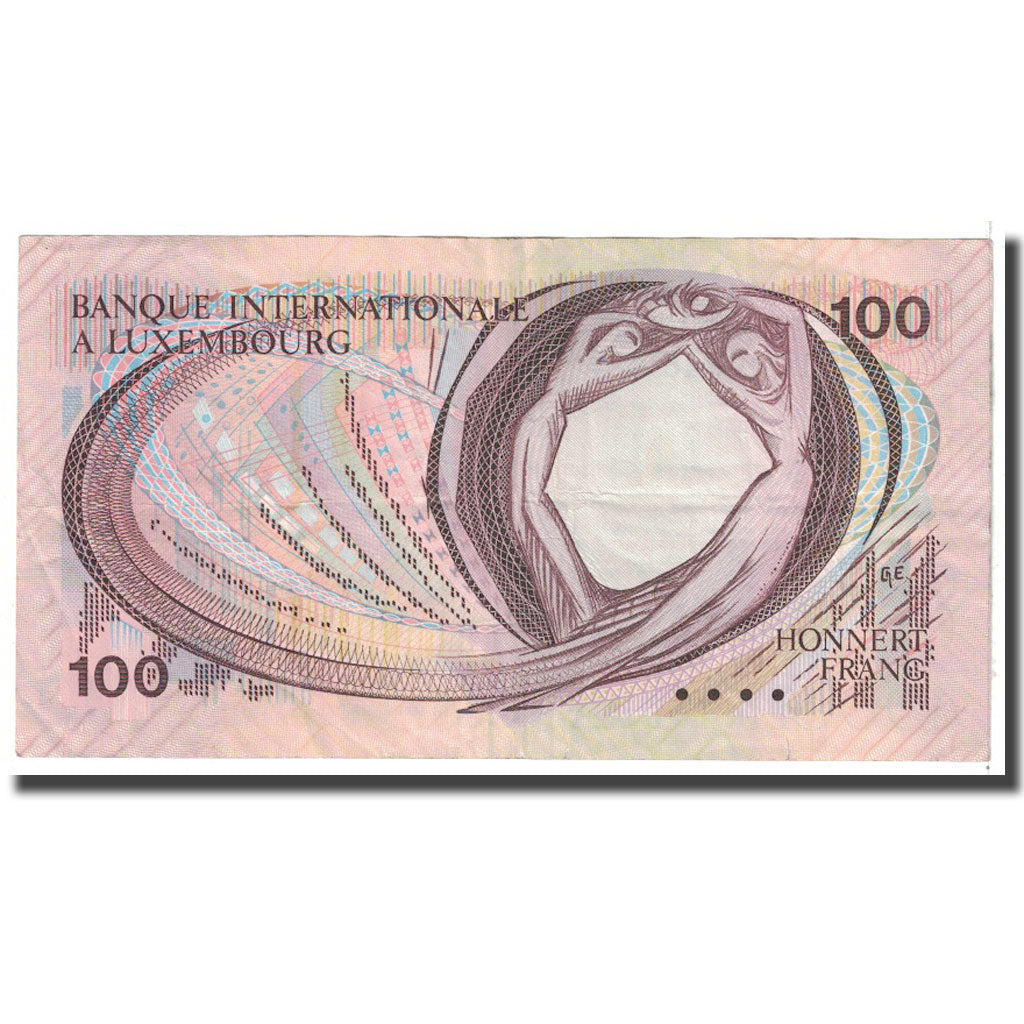 Banknote, Luxembourg, 100 Francs, 1981, 1981-03-08, KM:14A, EF(40-45)