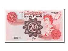 Banconote, Isola di Man, 20 Pounds, 1979, FDS