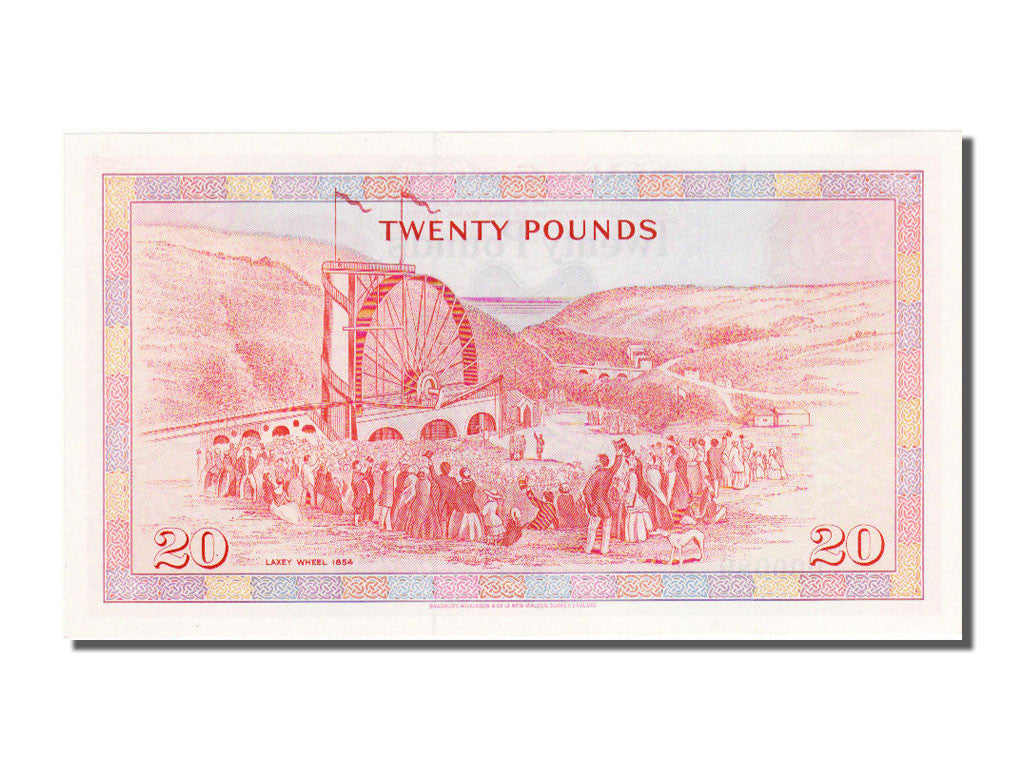 Banknote, Isle of Man, 20 Pounds, 1979, UNC(65-70)