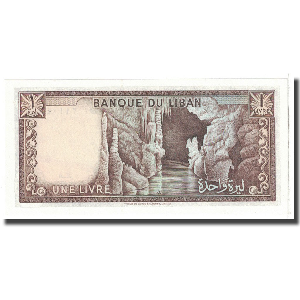 Banknote, Lebanon, 1 Livre, 1978, KM:61c, UNC(65-70)