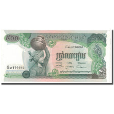 Banknote, Cambodia, 500 Riels, 1973, KM:16b, AU(55-58)
