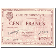France, Saint-Omer, 100 Francs, 1940, SPL