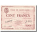 France, Saint-Omer, 100 Francs, 1940, SPL