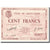 França, Saint-Omer, 100 Francs, 1940, UNC(63)