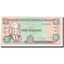 Banknote, Jamaica, 5 Dollars, 1991, 1991-07-01, KM:70d, UNC(65-70)