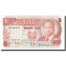 Banknote, Kenya, 5 Shillings, 1982, 1982-01-01, KM:19b, UNC(65-70)