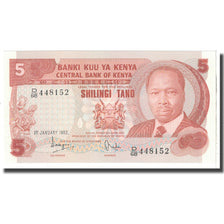 Banknote, Kenya, 5 Shillings, 1982, 1982-01-01, KM:19b, UNC(65-70)
