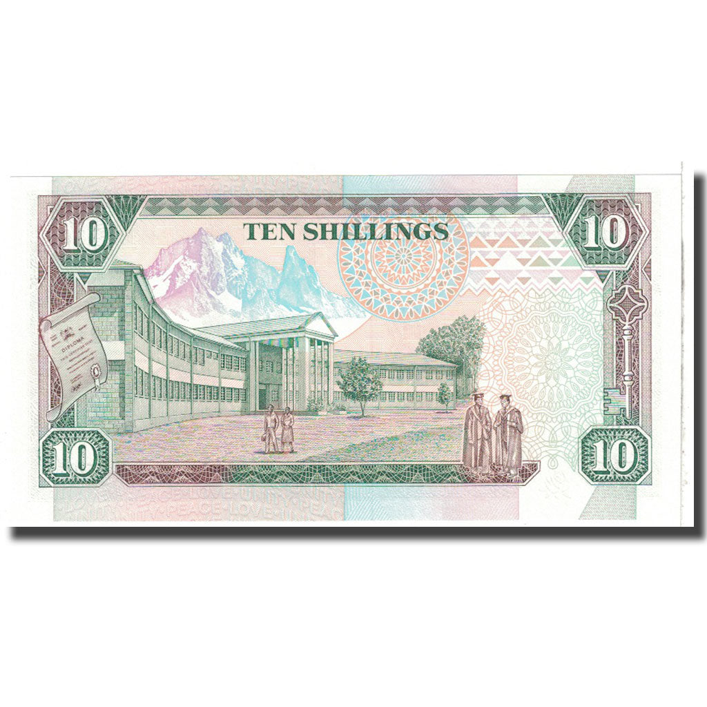 Banknote, Kenya, 10 Shillings, 1990, 1990-07-01, KM:24b, UNC(65-70)