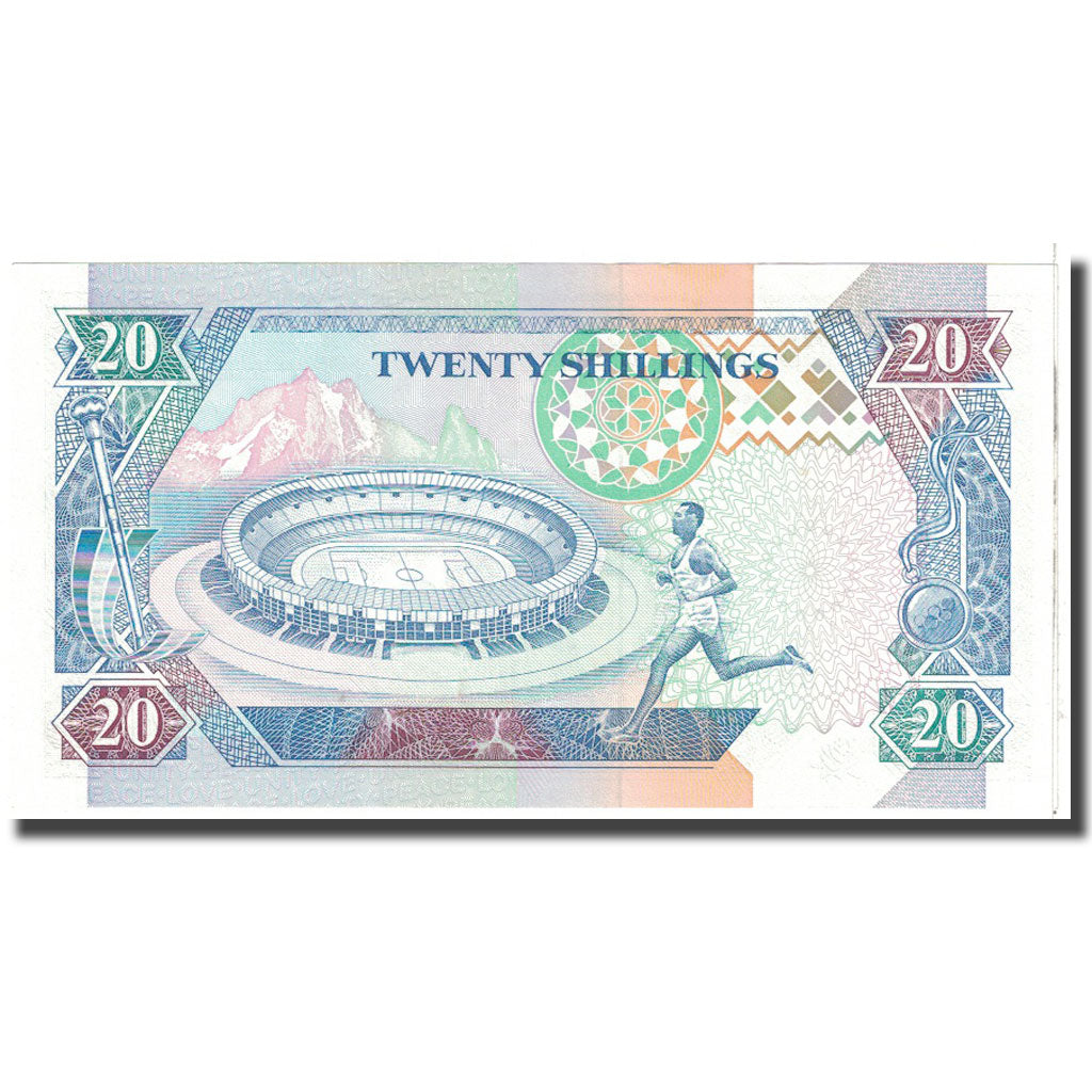 Banknote, Kenya, 20 Shillings, 1993, 1993-09-14, KM:31a, UNC(65-70)