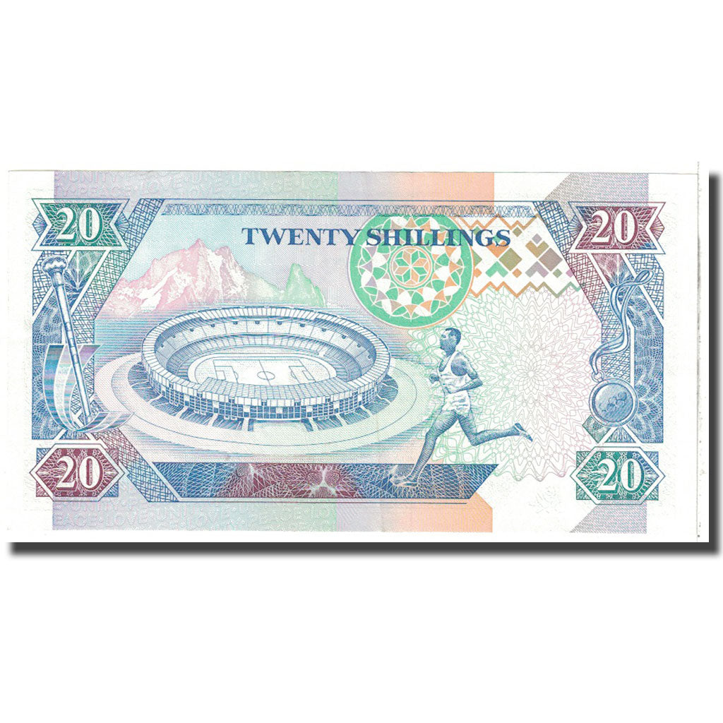 Banknote, Kenya, 20 Shillings, 1993, 1993-09-14, KM:31a, UNC(63)