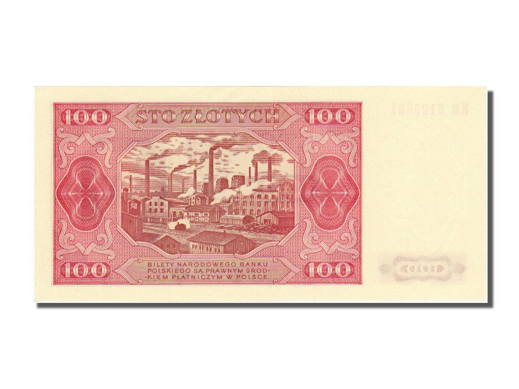 Banknote, Poland, 100 Zlotych, 1948, 1948-07-01, UNC(65-70)