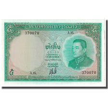 Biljet, Laos, 5 Kip, 1962, KM:9b, NIEUW