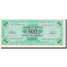 Banknote, Italy, 500 Lire, 1943, KM:M22a, AU(50-53)