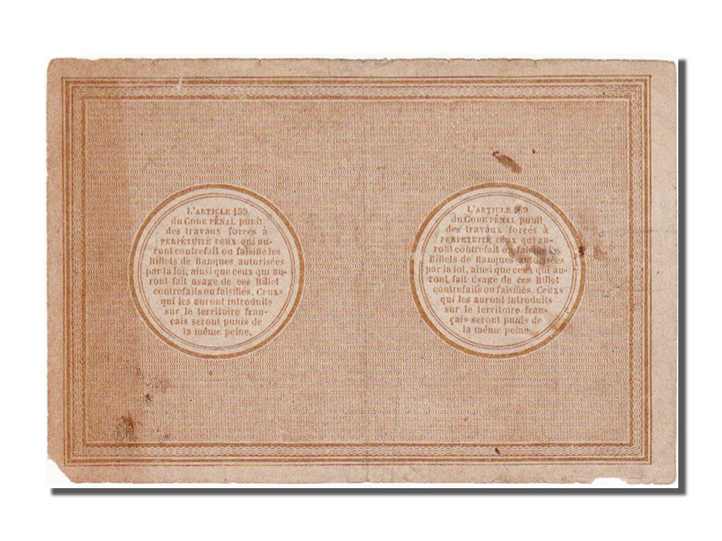 Geldschein, Frankreich, 5 Francs, 1870, SS