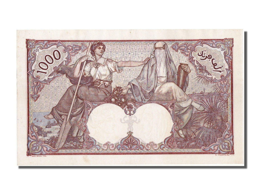 Algeria, 1000 Francs, 1938, 1938-09-27, UNC(60-62), D 185