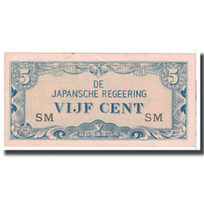 Banknote, Netherlands Indies, 5 Cents, 1942, KM:120b, AU(55-58)