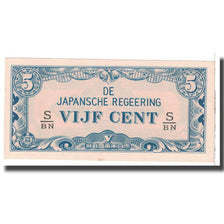 Banknote, Netherlands Indies, 5 Cents, 1942, KM:120c, UNC(63)