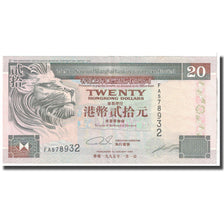 Banknote, Hong Kong, 20 Dollars, 1995, 1995-01-01, KM:201b, AU(55-58)