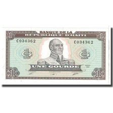 Banknote, Haiti, 1 Gourde, 1989, KM:253a, UNC(65-70)