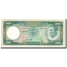 Billet, Equatorial Guinea, 100 Ekuele, 1975, 1975-07-07, KM:11, TB