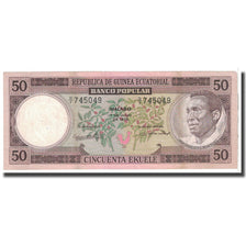 Banconote, Guinea equatoriale, 50 Ekuele, 1975, 1975-07-07, KM:10, BB