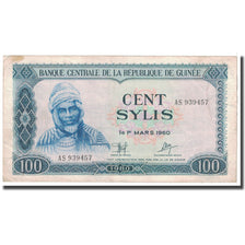 Banknote, Guinea, 100 Sylis, 1980, KM:26a, EF(40-45)