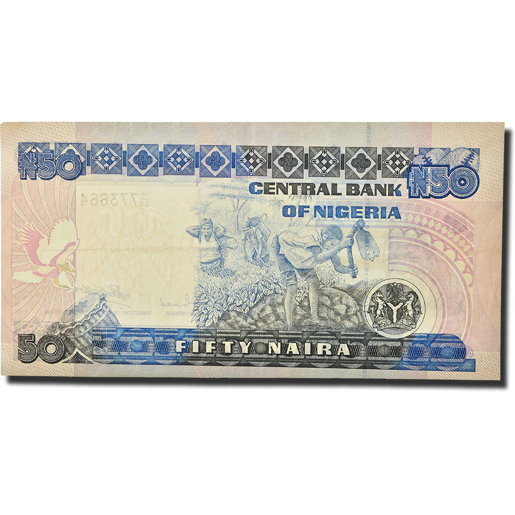 Banknote, Nigeria, 50 Naira, 1991, KM:27b, UNC(65-70)