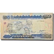 Banknote, Nigeria, 50 Naira, 1991, KM:27b, UNC(65-70)