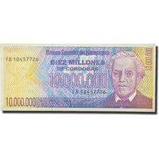 Biljet, Nicaragua, 10 Million Córdobas, 1990, KM:166, NIEUW