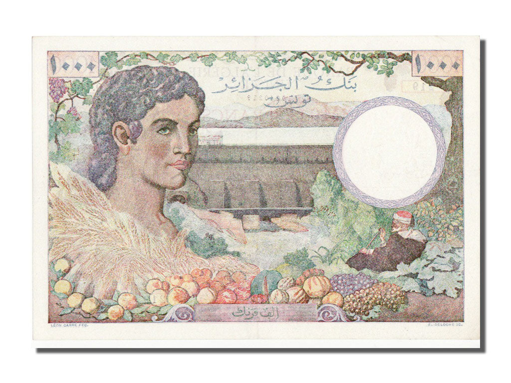 Tunisia, 1000 Francs, 1946, 1946-09-05, UNC(63), Q402