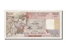Tunisia, 5000 Francs, 1949, 1949-11-17, EF(40-45), K26