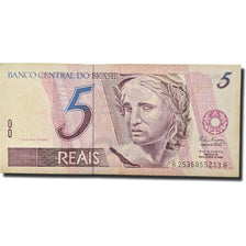 Banknote, Brazil, 5 Reais, 1994, KM:244d, EF(40-45)