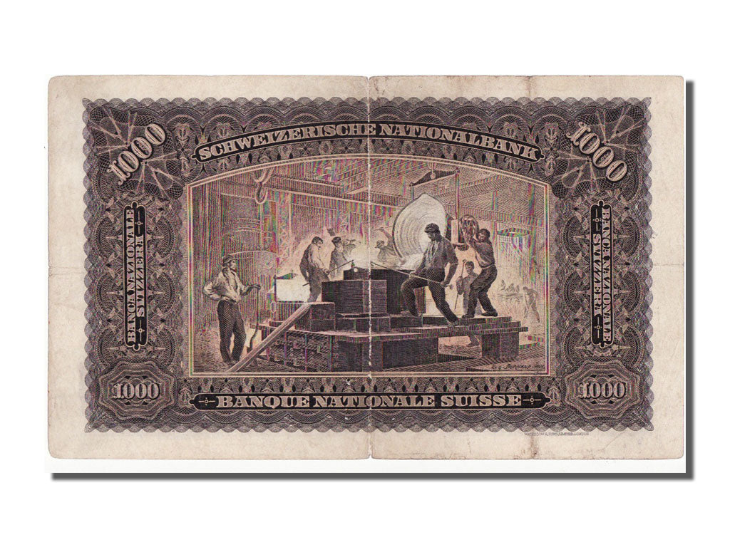 Suisse, 1000 Francs seconde émission