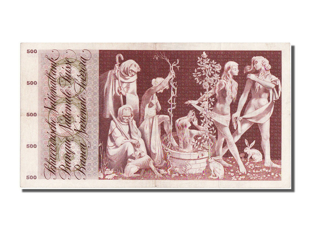 Billet, Suisse, 500 Franken, 1968, 1968-05-15, TTB+