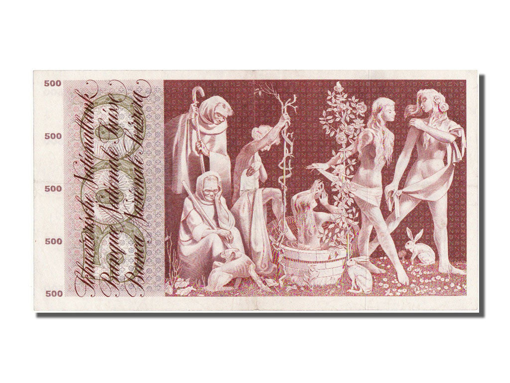 Billet, Suisse, 500 Franken, 1970, 1970-01-05, TTB+