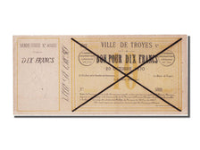 Biljet, 10 Francs, 1870, Frankrijk, SUP+